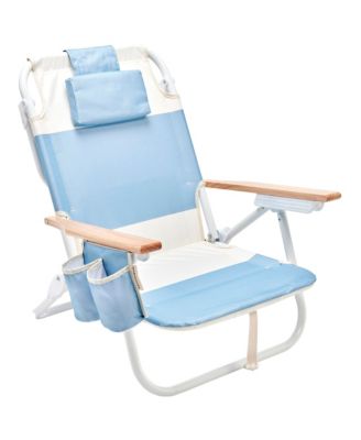 Deluxe Beach Chair: La Mer Med Block