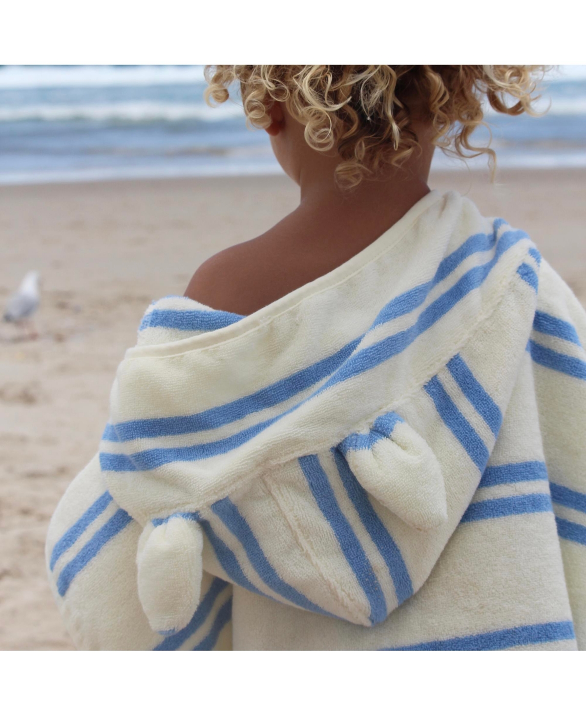 SUNNYLiFE Kids Character Hooded Towel: Sammy the Seagull