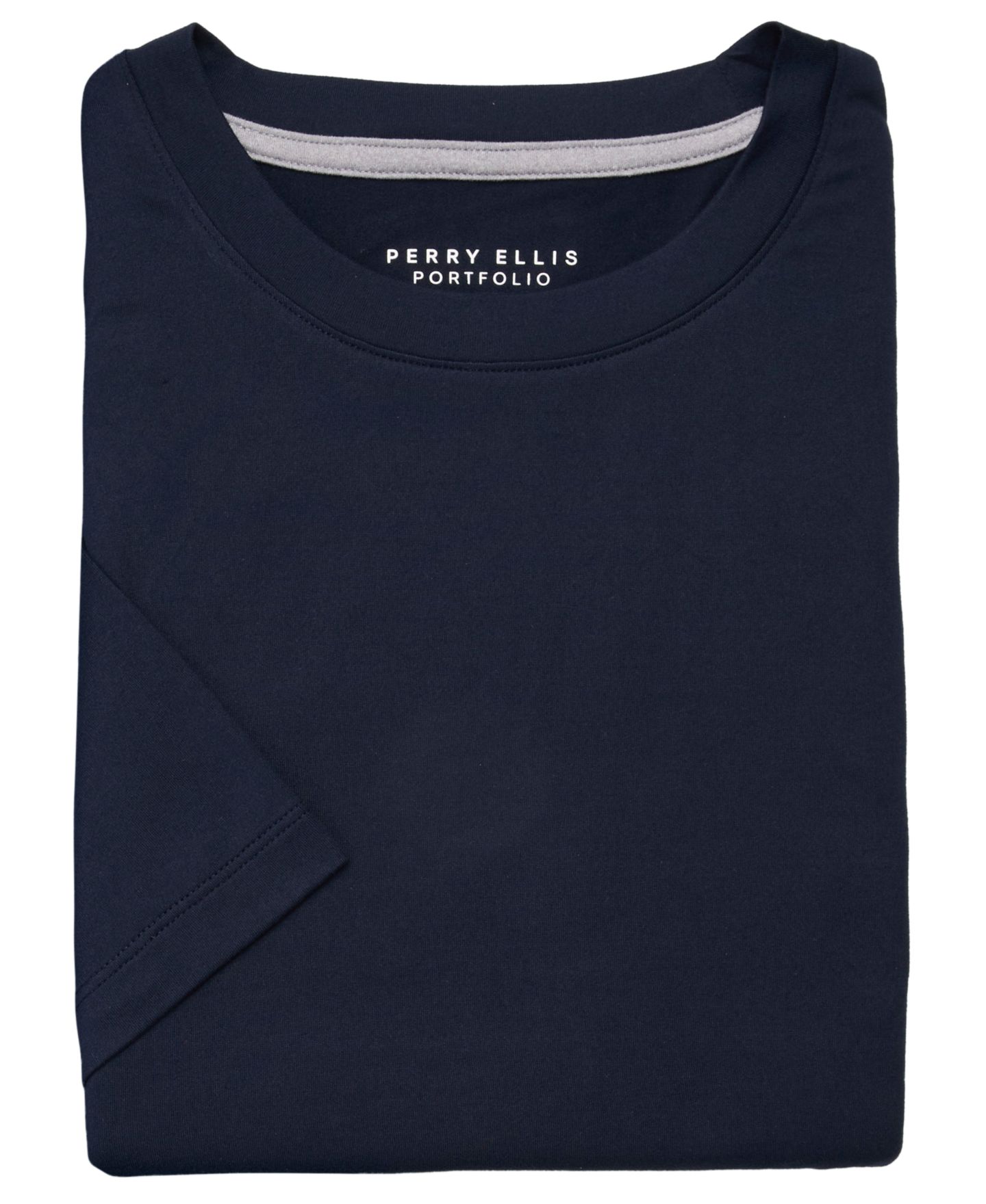 Мужская пижама Perry Ellis Portfolio Deluxe Touch: комплекты и фланелевые брюки в клетку, цвет: Чёрный — фото 6