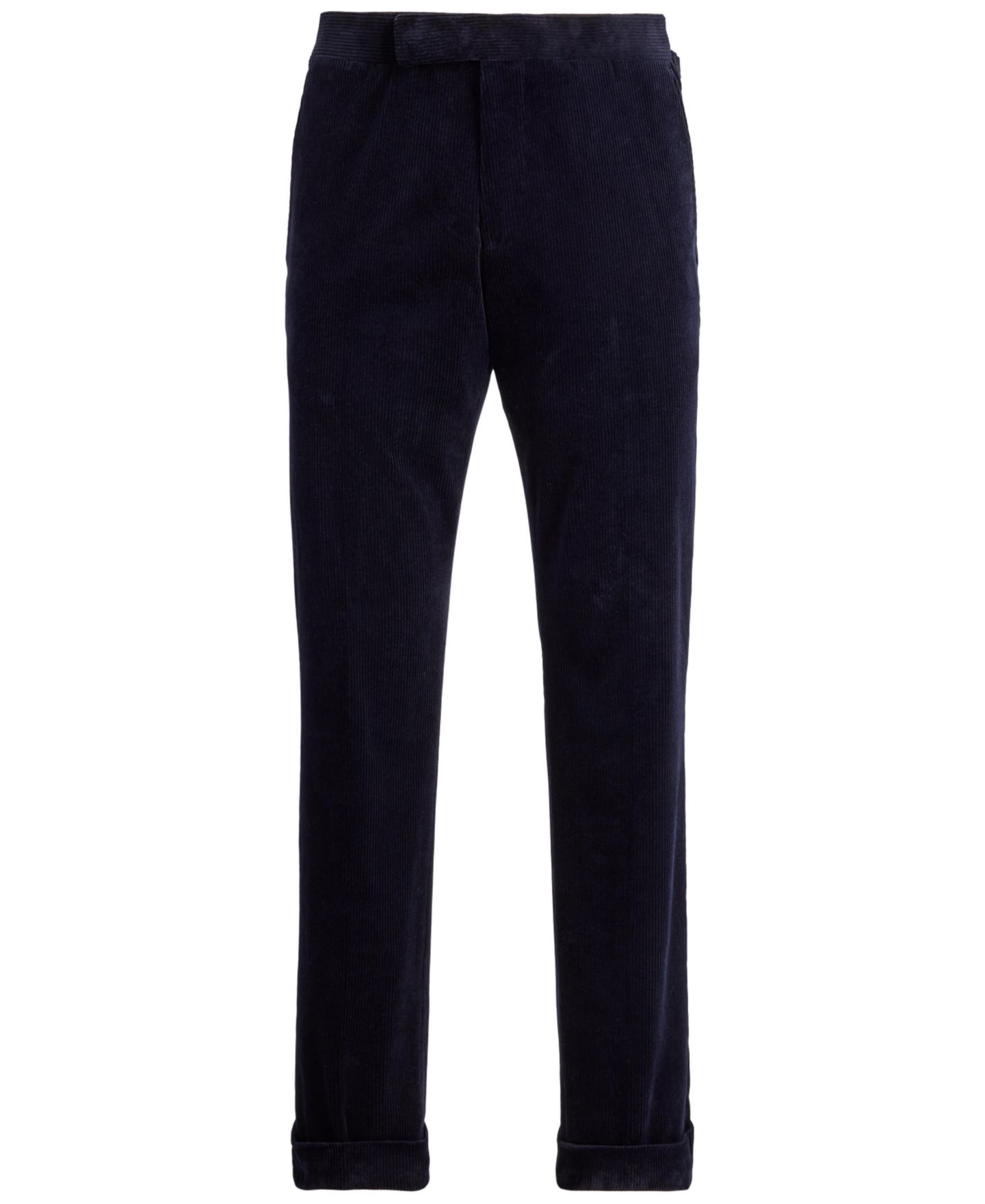 Мужские брюки Polo Ralph Lauren Stretch Corduroy Suit Trousers, цвет: Тёмно-синий — фото 5
