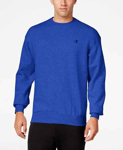 Champion Men's Powerblend Fleece Sweatshirt - Hoodies & Sweatshirts ...