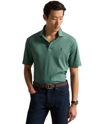Men's Classic-Fit Soft Cotton Polo Shirt