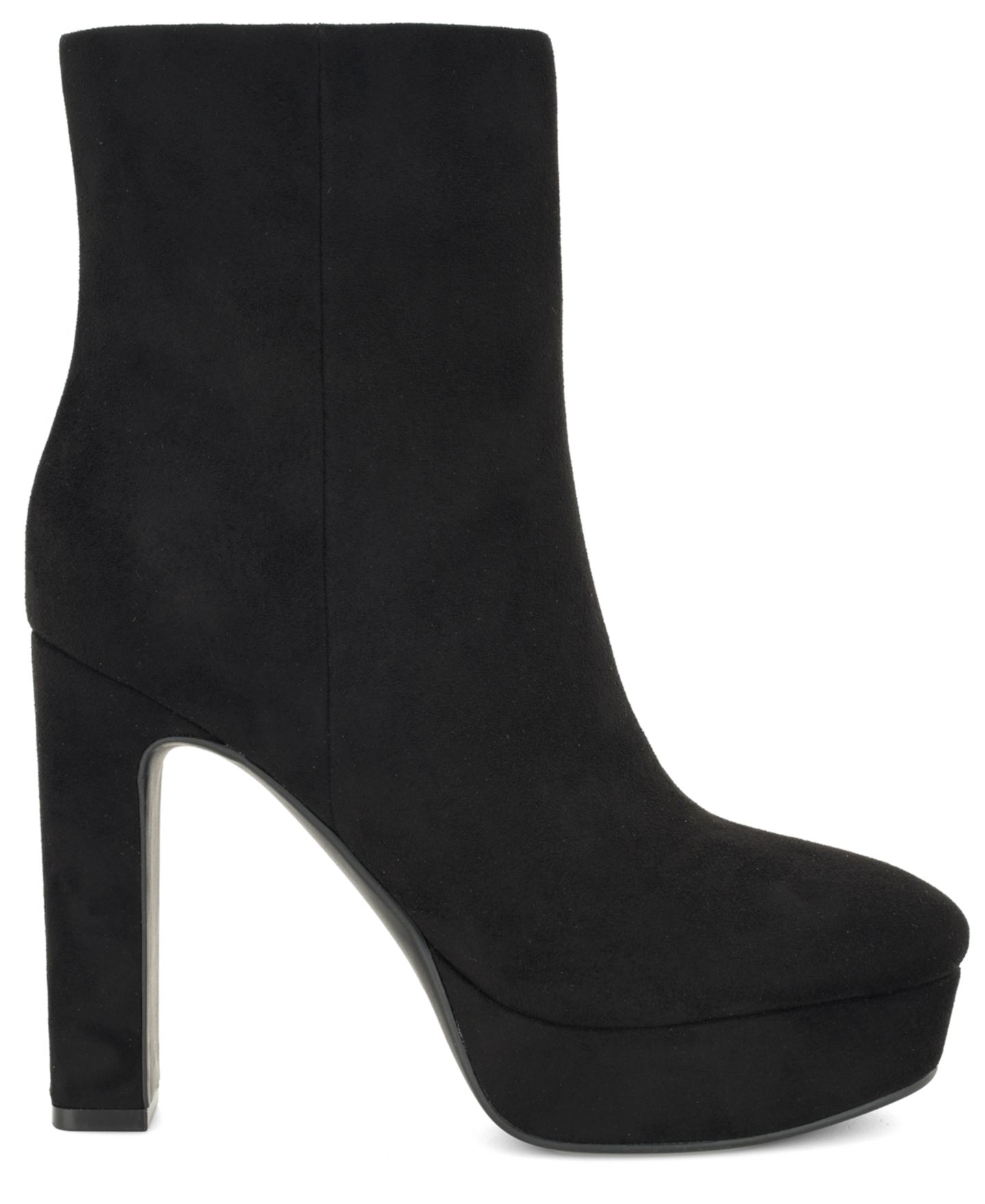 Женские ботинки Nine West Danella Block Heel Platform Dress Booties, цвет: Чёрный — фото 2