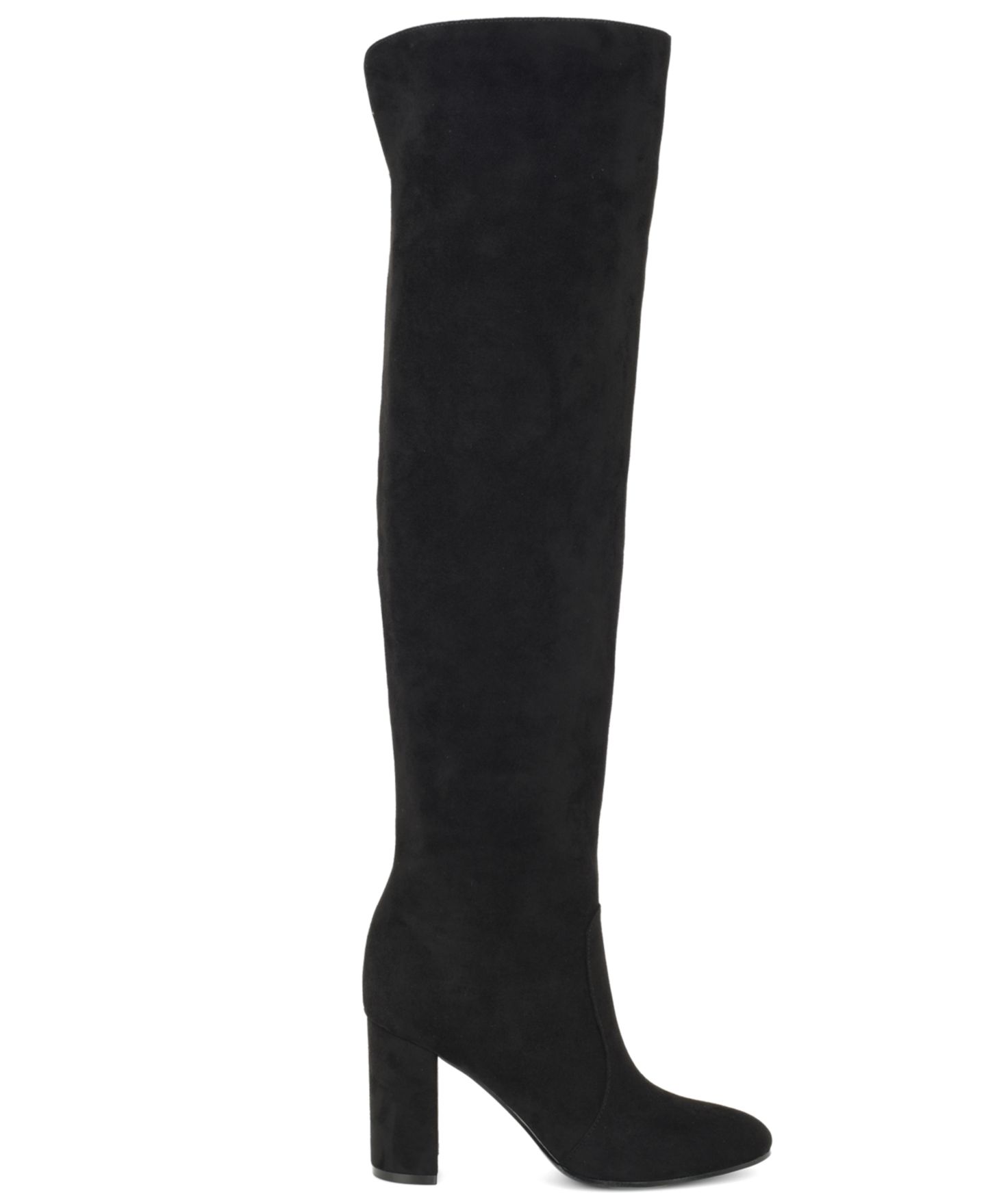 Женские ботинки Nine West Deryn Over-the-Knee Block Heel Dress Boots, цвет: Чёрный — фото 2