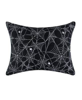 Spinderella Jacquard-Woven Lightweight Pillow Sham, Standard