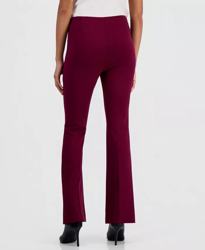 Women's Pull-on Flare Mid-Rise Pants - thumbnail 3