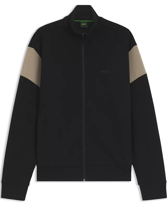 BOSS by Men's Cotton-Blend Regular-Fit Sweatshirt - thumbnail 7