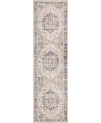 Homewell Machine Washable HAM4005 2'x6'11" Runner Area Rug
