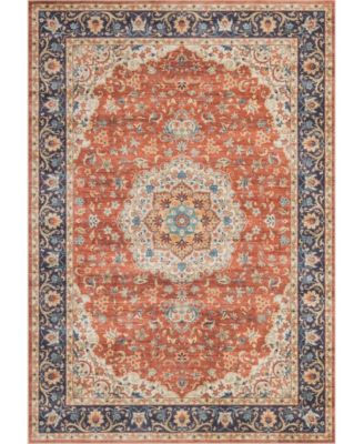 Homewell Machine Washable HAM4004 2'x2'11" Runner Area Rug