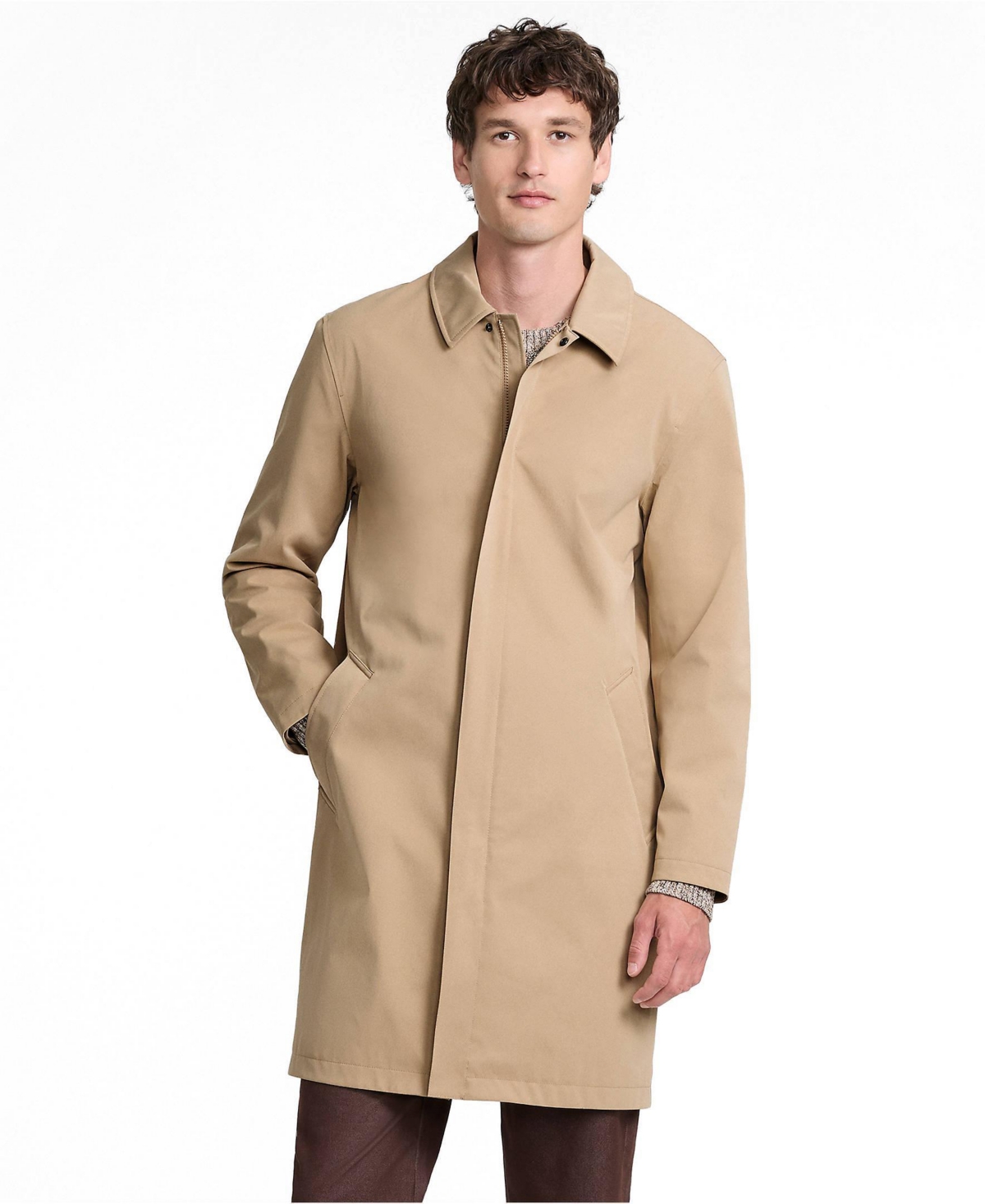 Lands' End Men's Squall Mac Raincoat