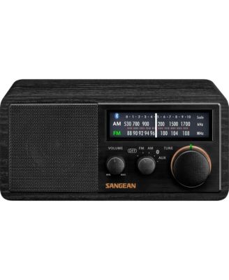 SG-118 AM/FM Bluetooth Wooden Cabinet Radio