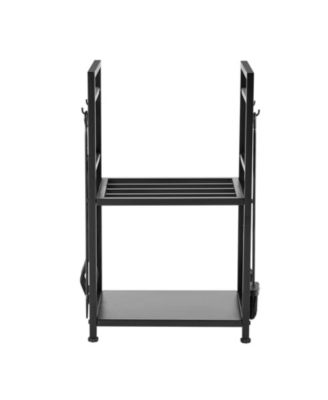 1.3ft Indoor Firewood Rack with Tools 400lb Capacity Log Storage Holder