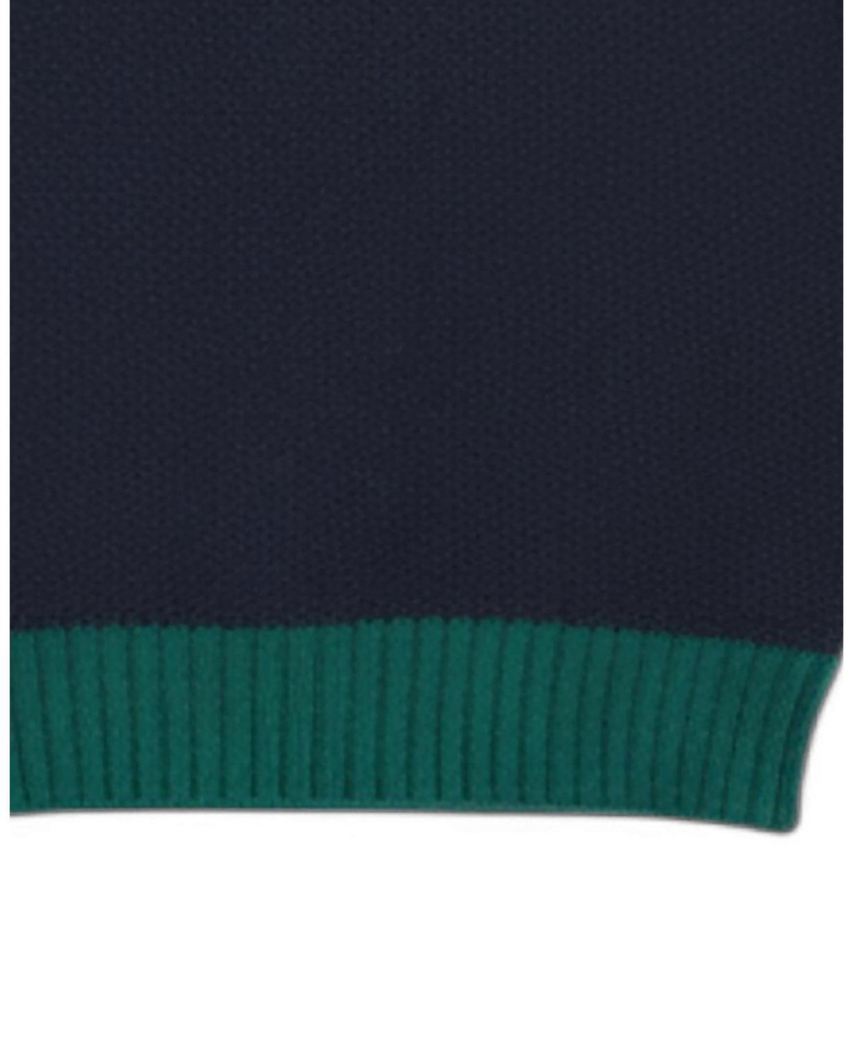 Hope & Henry Little and Big Boy's (S-xl) Organic Henley Sweater Hoodie
