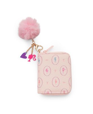 Camo Dance Kids Zip Wallet with Pom Charm