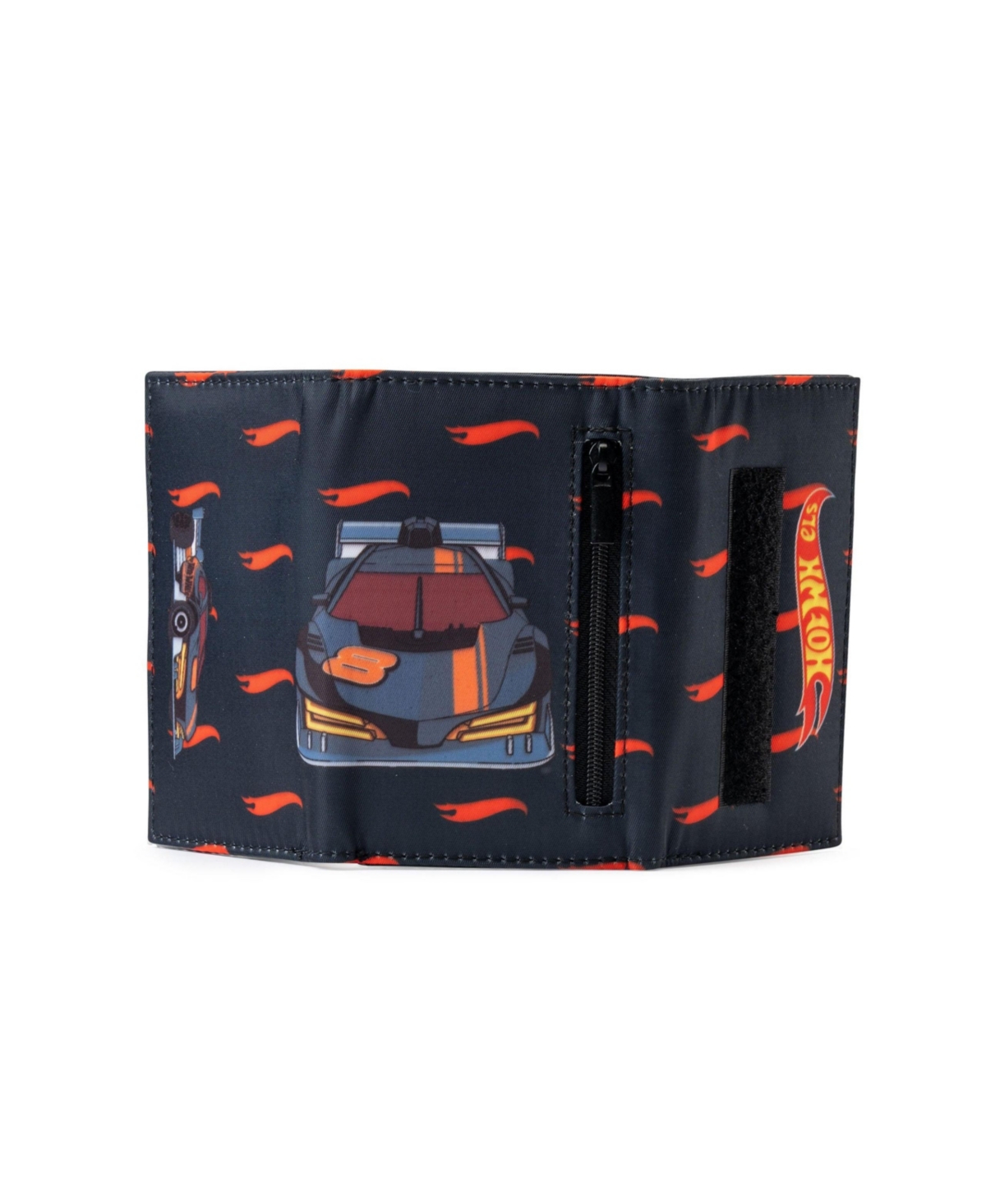 Hot Wheels Race Team Kids Tri-Fold Wallet