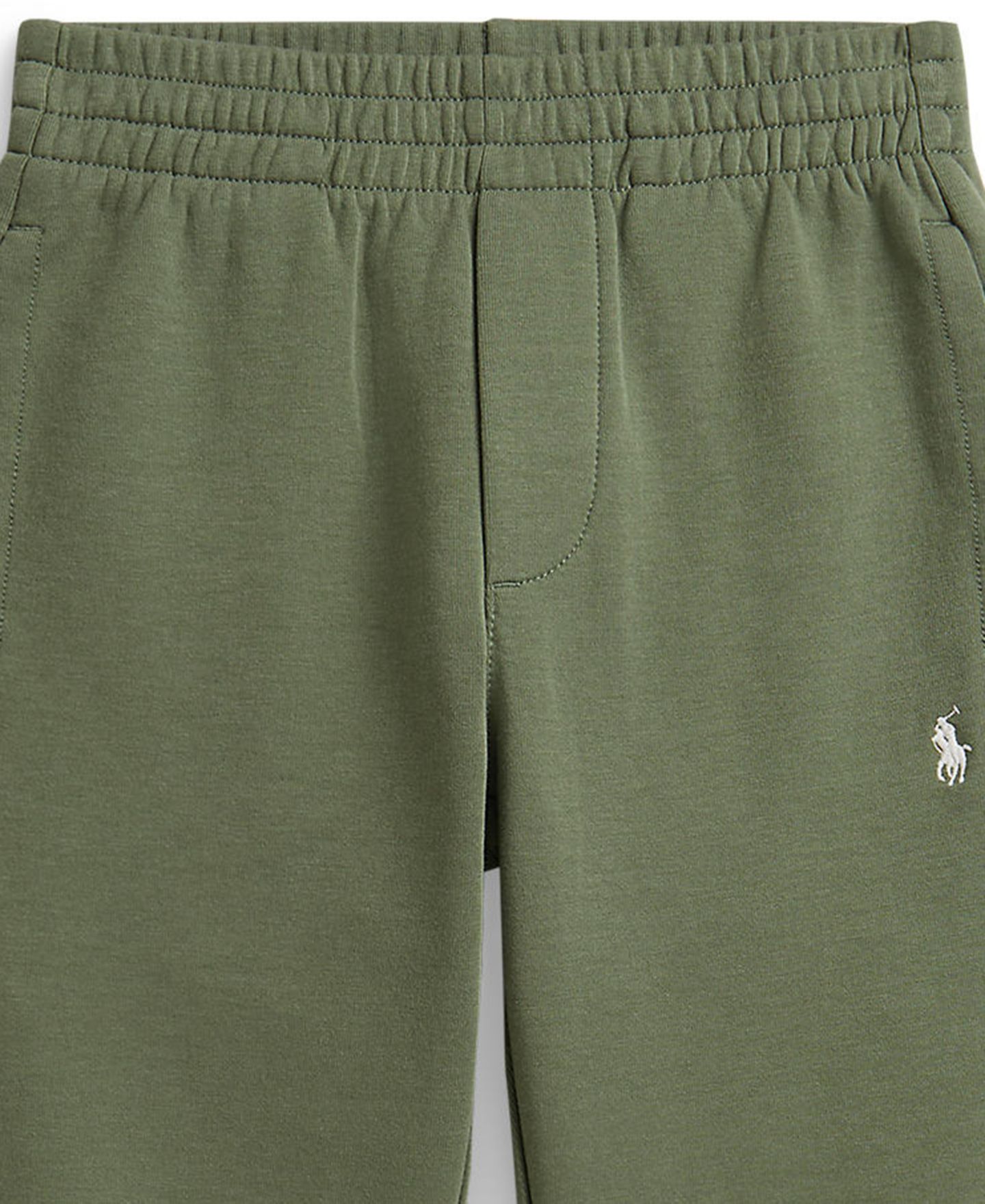 Брюки Polo Ralph Lauren Double Knit Joggers для мальчиков, цвет: Зелёный — фото 3