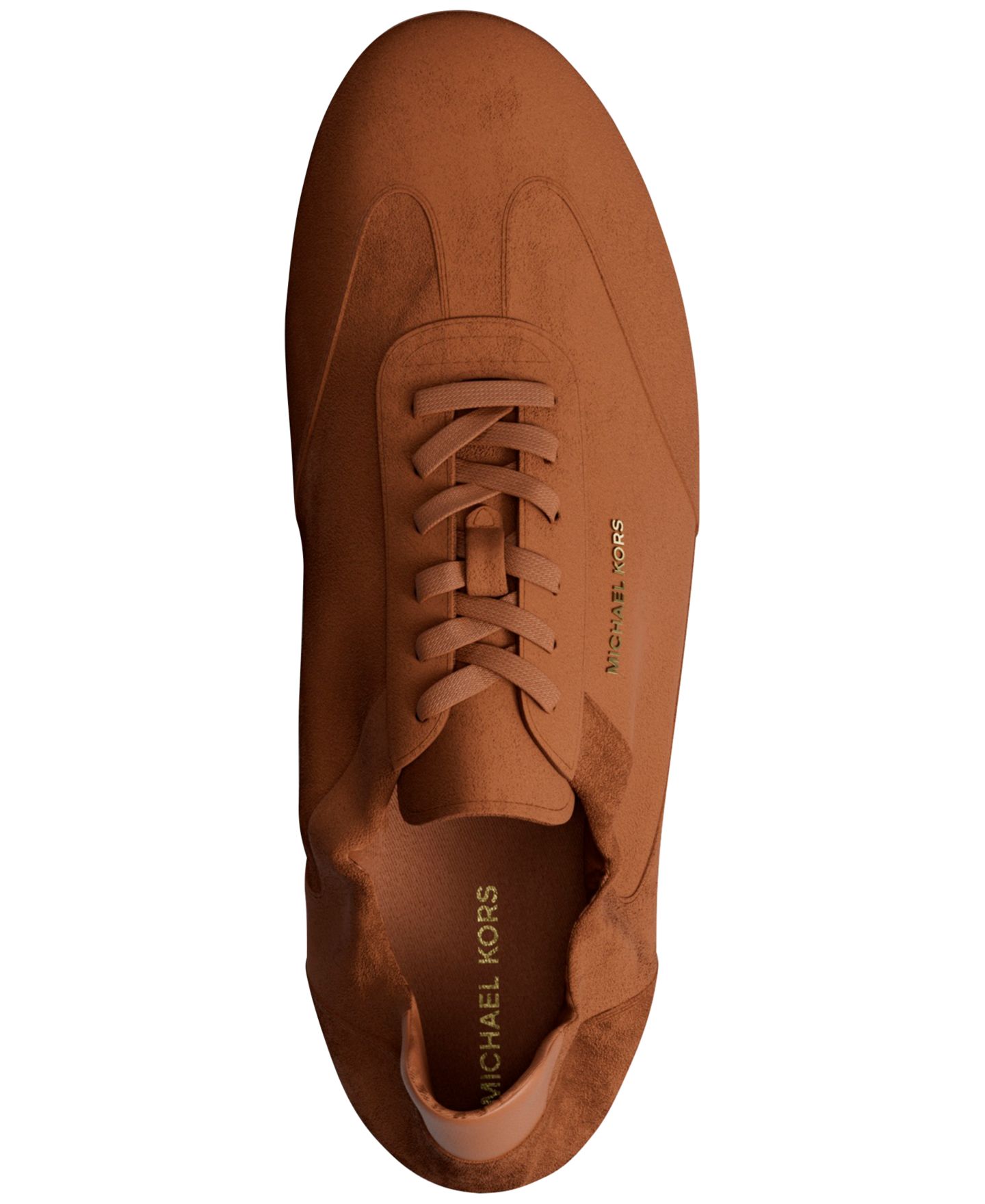 Мужские кроссовки Michael Kors Archer Trainer Round-Toe, цвет: Светло-коричневый — фото 4