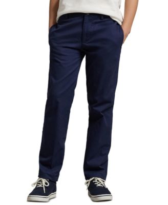 Boys' 8-20 Straight-Fit Stretch Twill Pants
