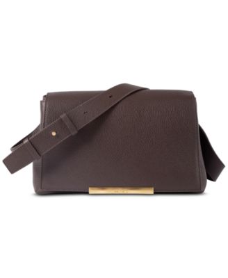 11AM Soft Floater Signature Metal Bar Detail Small Crossbody Handbag
