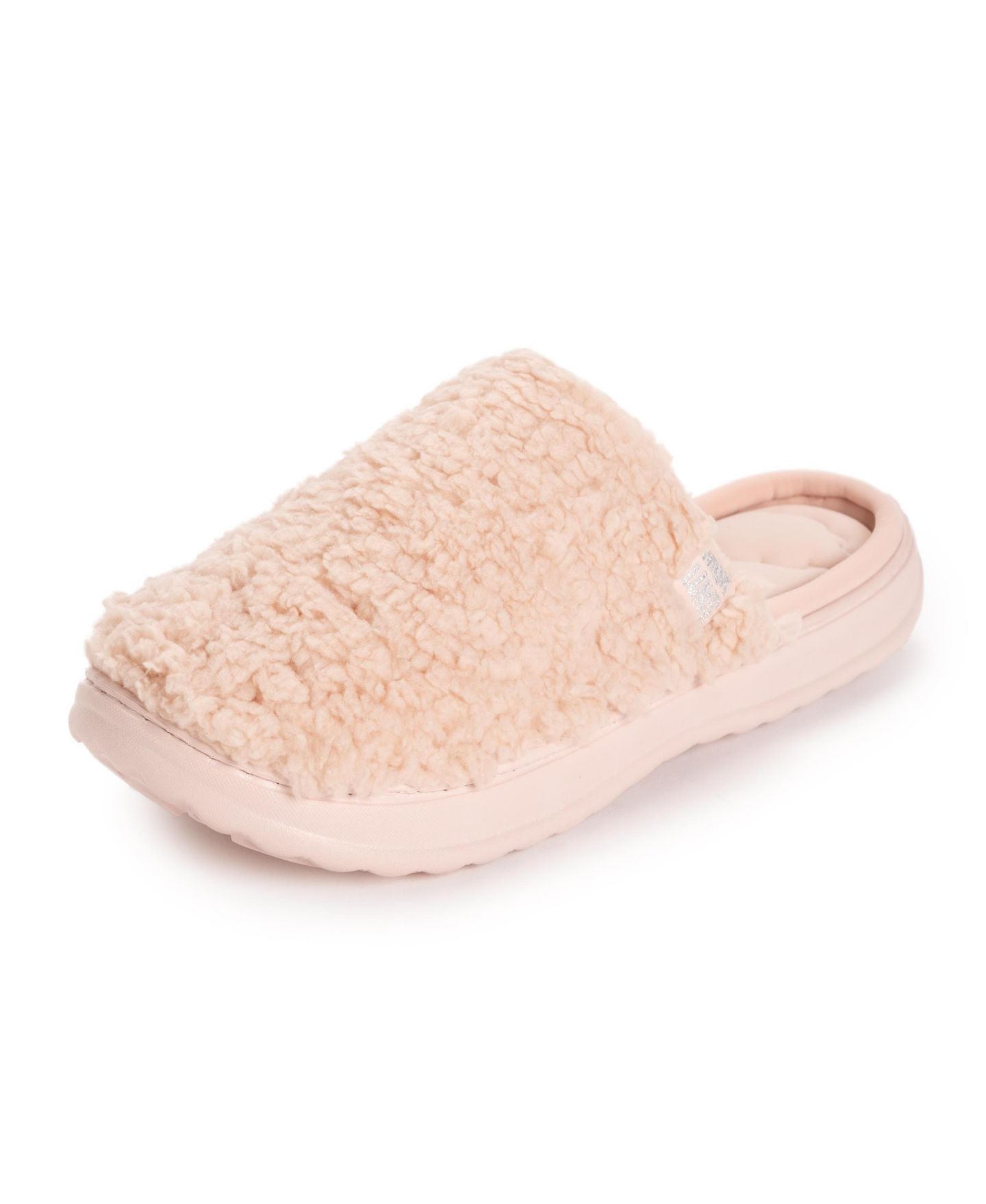 Женские тапочки MUK LUKS Dream Step Bryer Scuff Slippers, цвет: Пудровый — фото 2