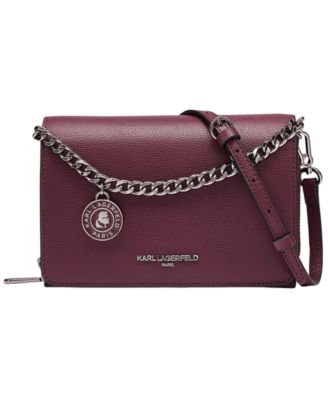 Lourdes Mini Leather Crossbody Handbag