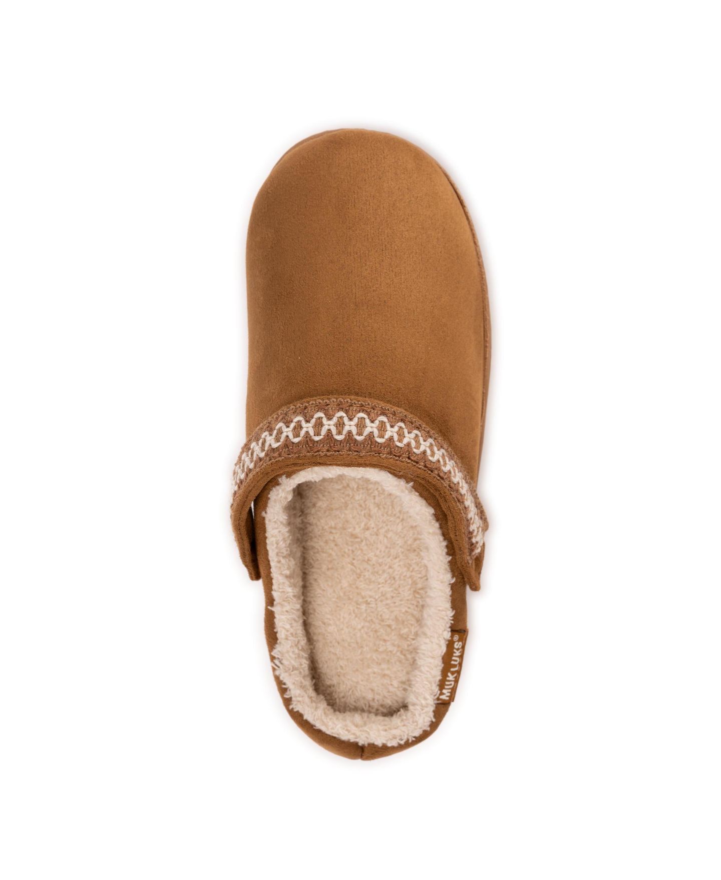 Женские сабо MUK LUKS Quianna Lana Clog Slippers, цвет: Каштановый — фото 8