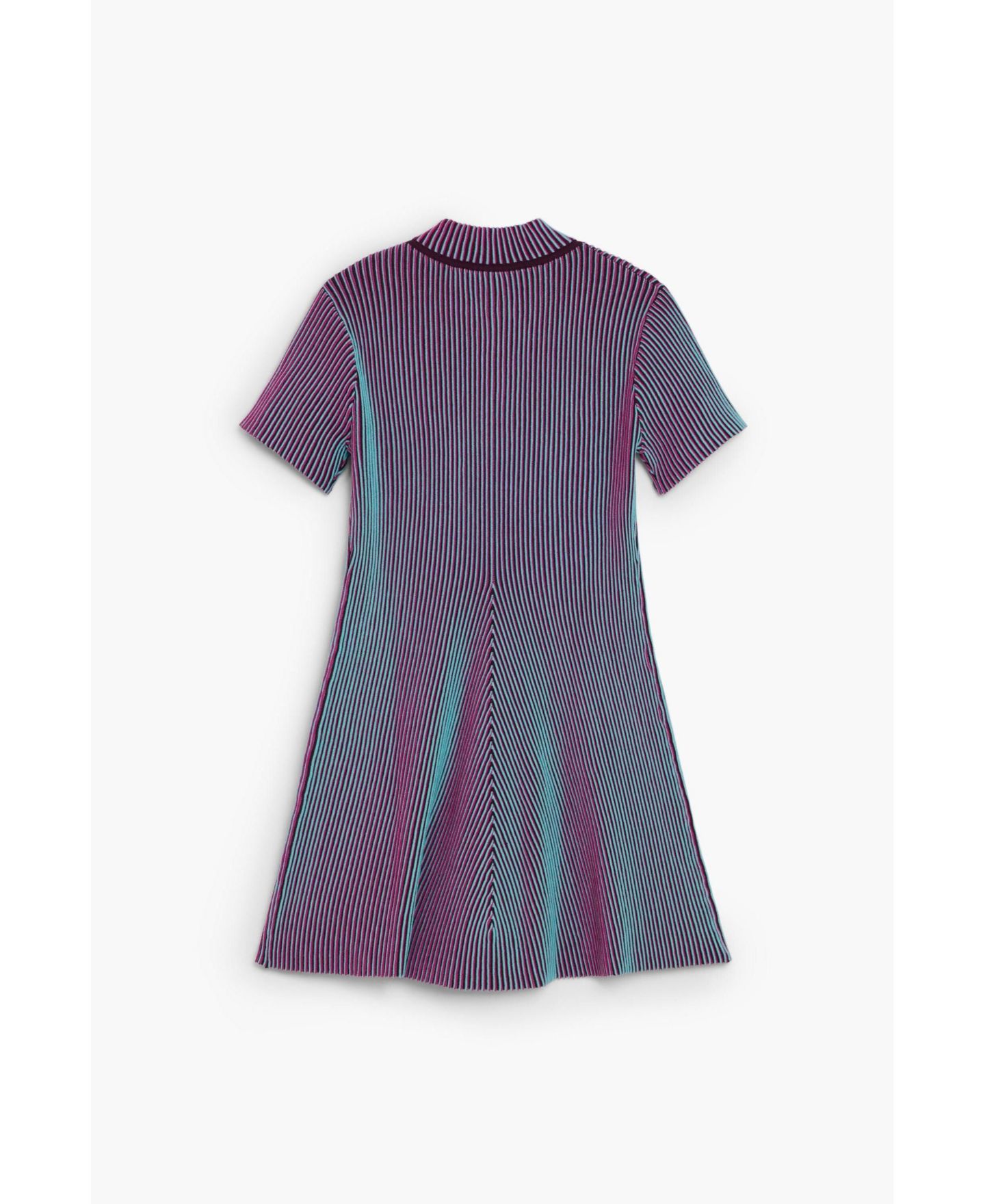 Платье Desigual 's High Neck Dress для девочек, цвет: Фиолетовый — фото 3