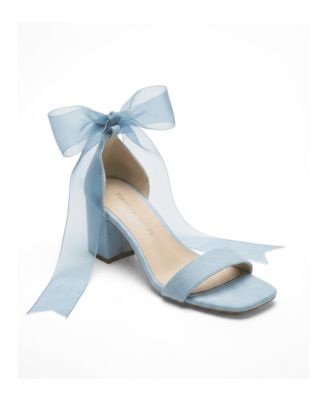 Forever and Always Shoes Women's Rova Bow Block Heel Sandal