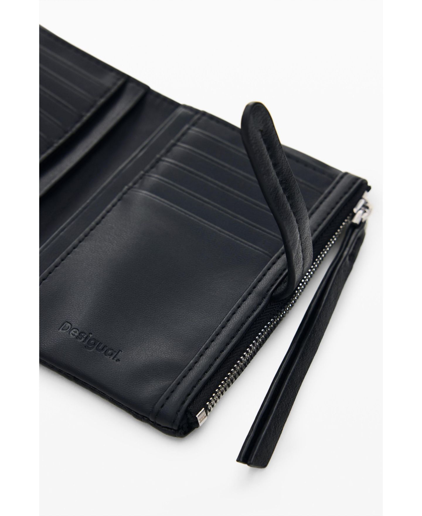 Женский кошелёк Desigual Medium wallet, цвет: Чёрный — фото 5