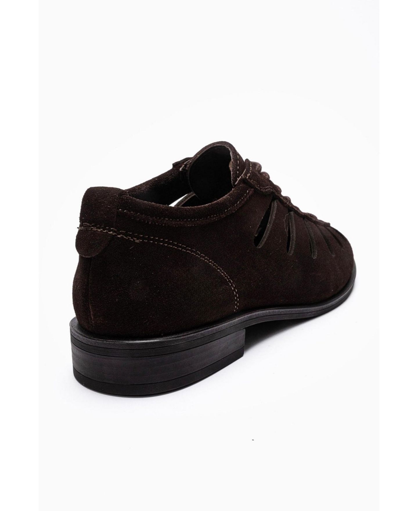Обувь Forever & Always Shoes Women's Astron Leather Casual Lace Up Shoes, цвет: Коричневый замшевый — фото 7