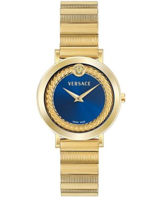 Women's V-Libra Green Calf Leather Strap Watch 35mm