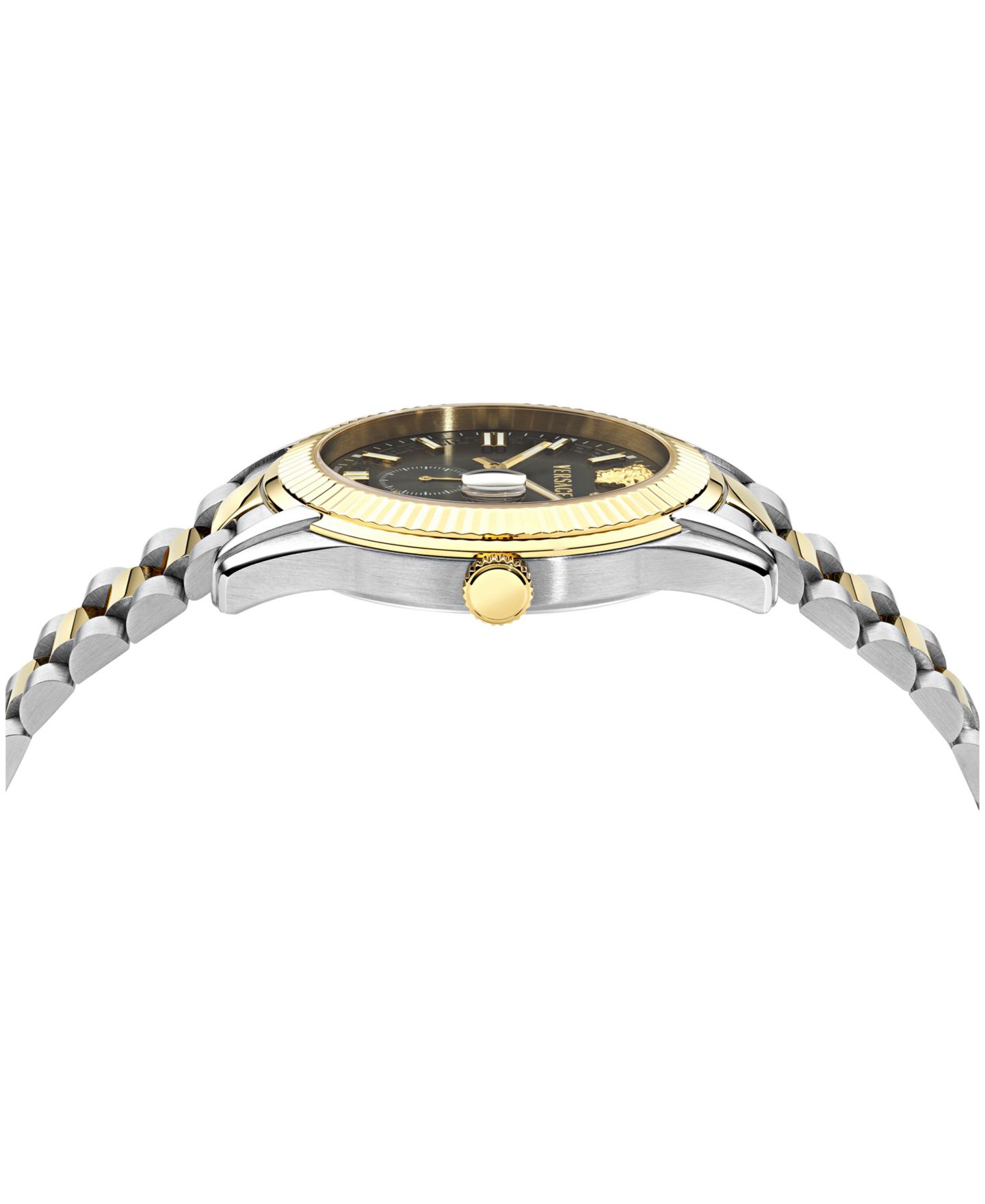 Мужские часы Versace Apodis Two-Tone Stainless Steel Bracelet Watch 41mm — фото 2