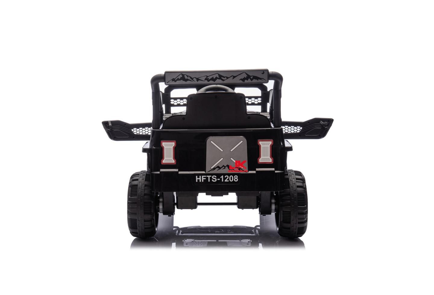 Детская игрушка YOBTOP 12V Kids Ride-On Electric Truck with Parental Remote Control, Ages 1+, цвет: Чёрный — фото 7
