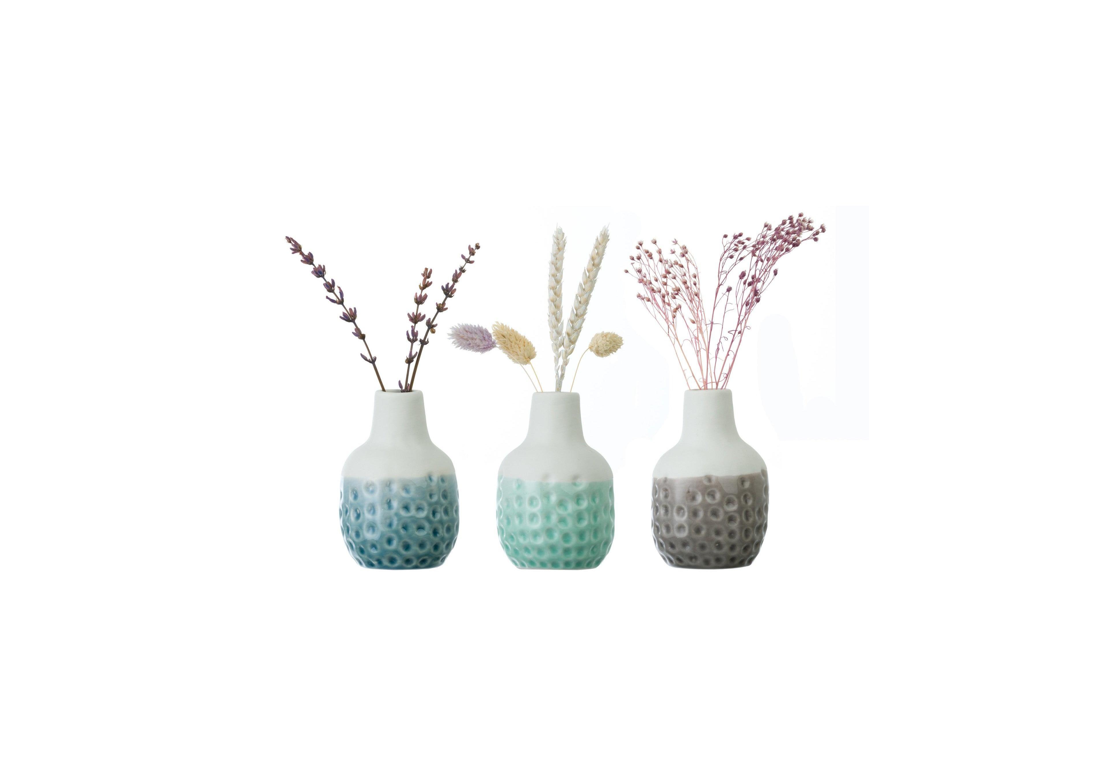 Burgon & Ball Dotty Mini Vase Trio Set