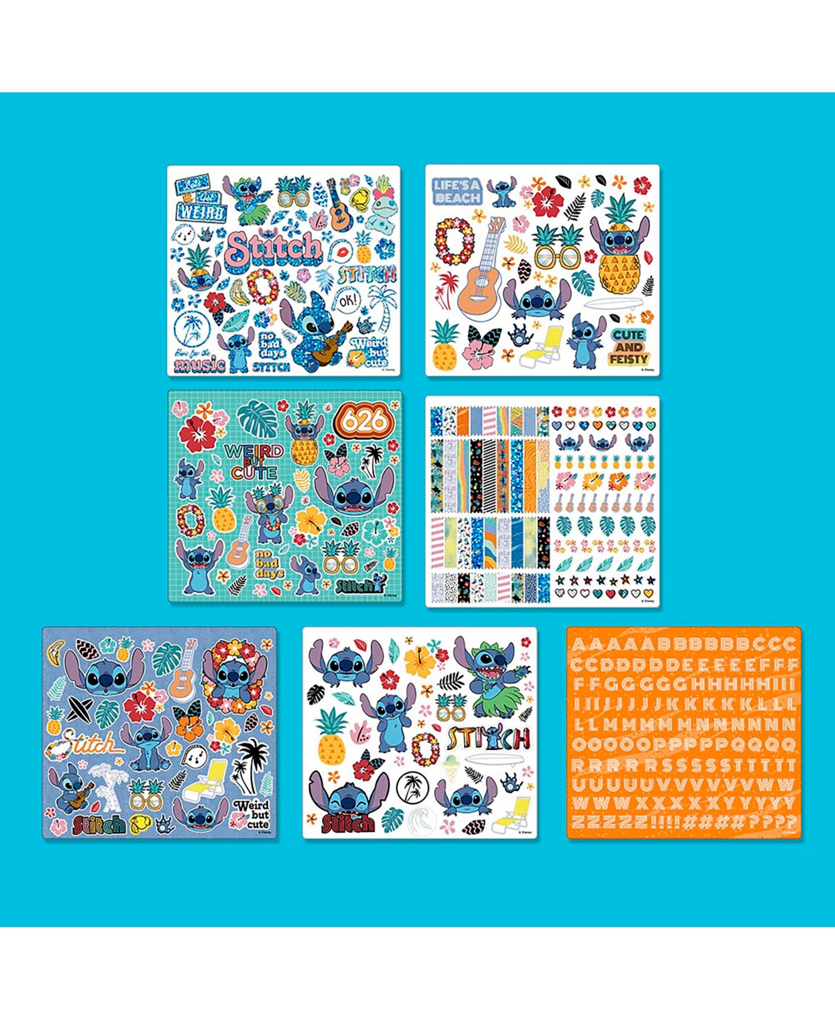 Fashion Angels Disney Stitch: Color and Collage Design Set