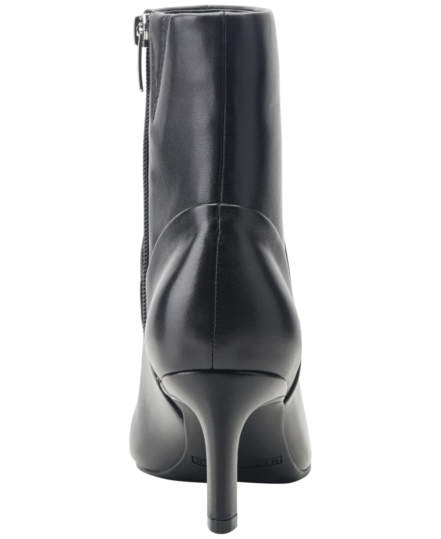 Женские ботинки Marc Fisher Lerita Pointed Toe High Heel Booties, цвет: Чёрный кожаный — фото 3