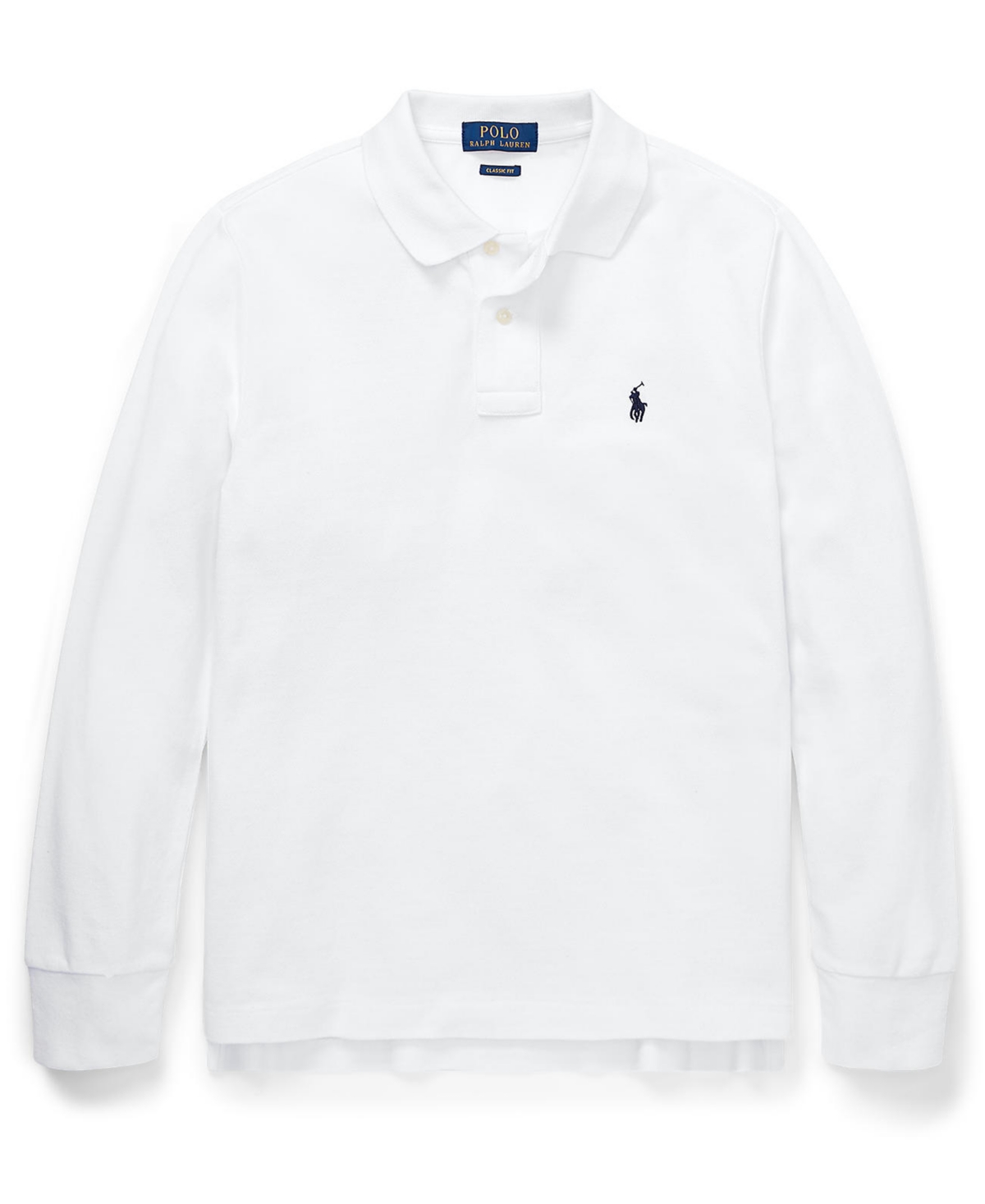 Polo Ralph Lauren Boys' 8-20 Cotton Mesh Long-Sleeve Shirt
