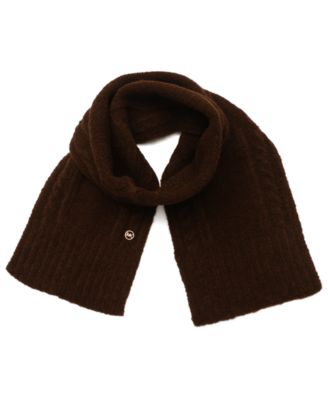 Boucl&eacute; Cable Charm Scarf