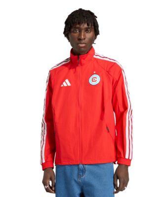 Men's Red Chicago Fire 2026 Anthem Raglan Full-zip Jacket