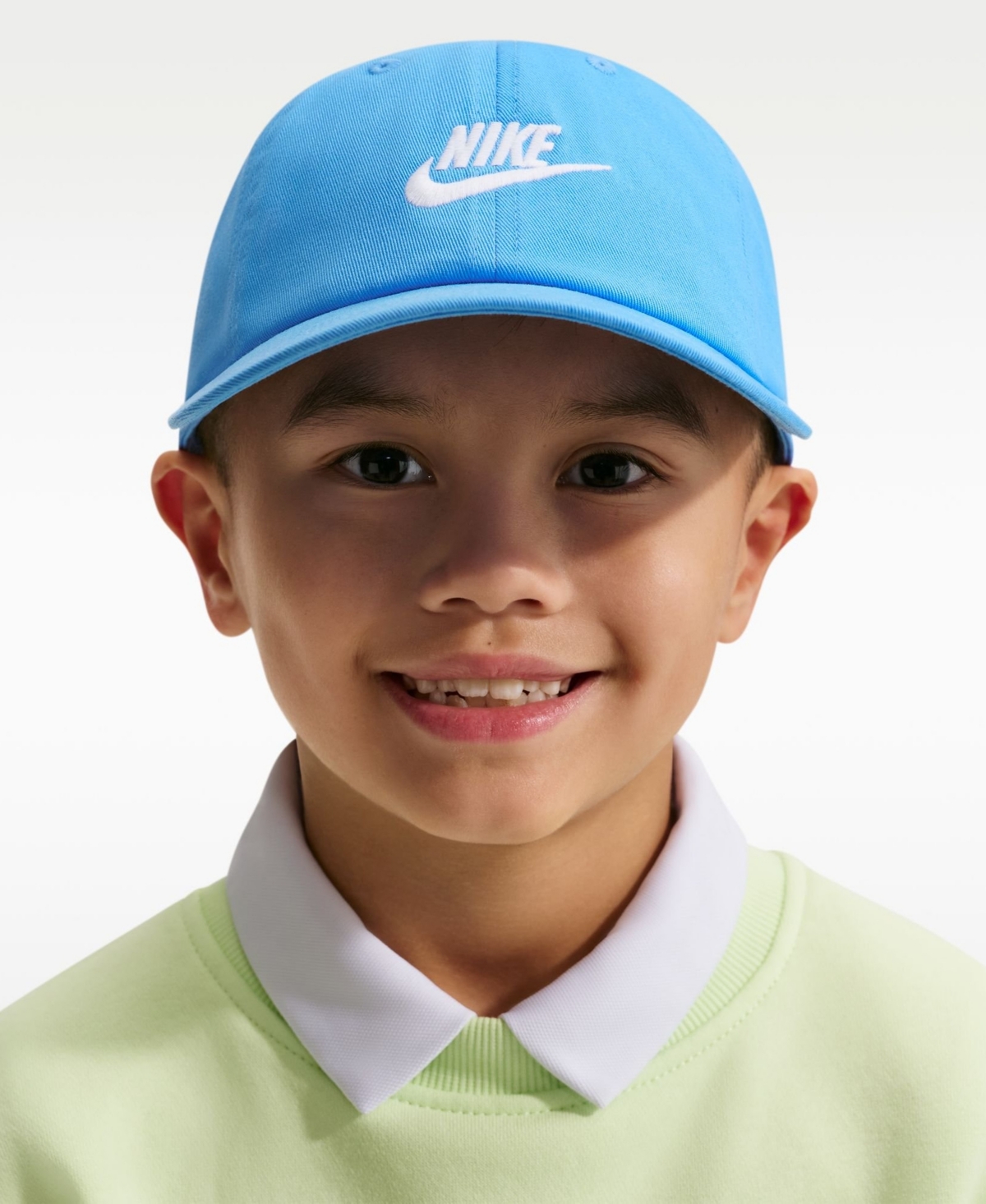 Nike Kids' Big Boys And Girls  Blue  Dri-fit Wash Club Adjustable Hat