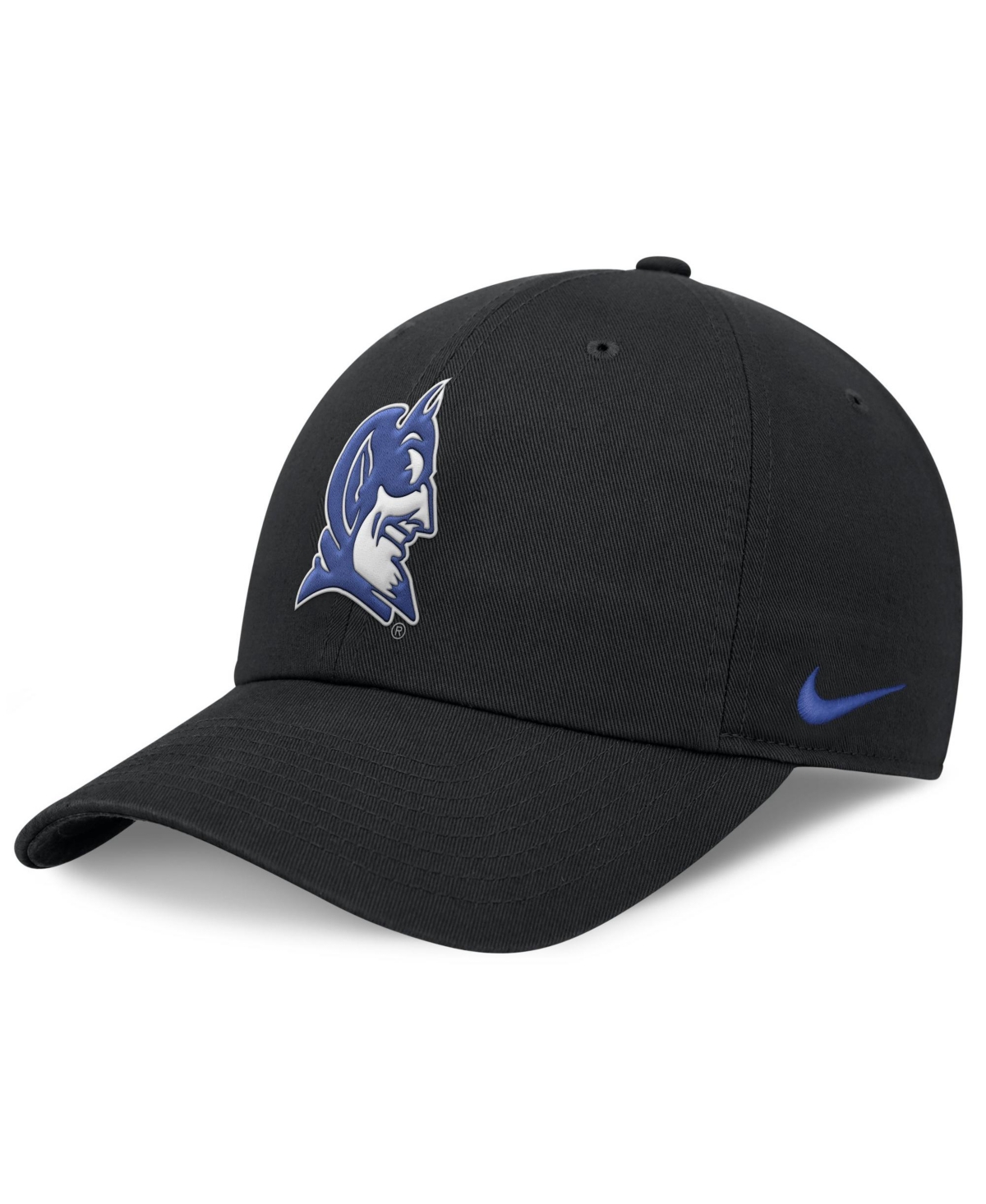 Men's Nike Black Duke Blue Devils Club Dri-fit Adjustable Hat - Black