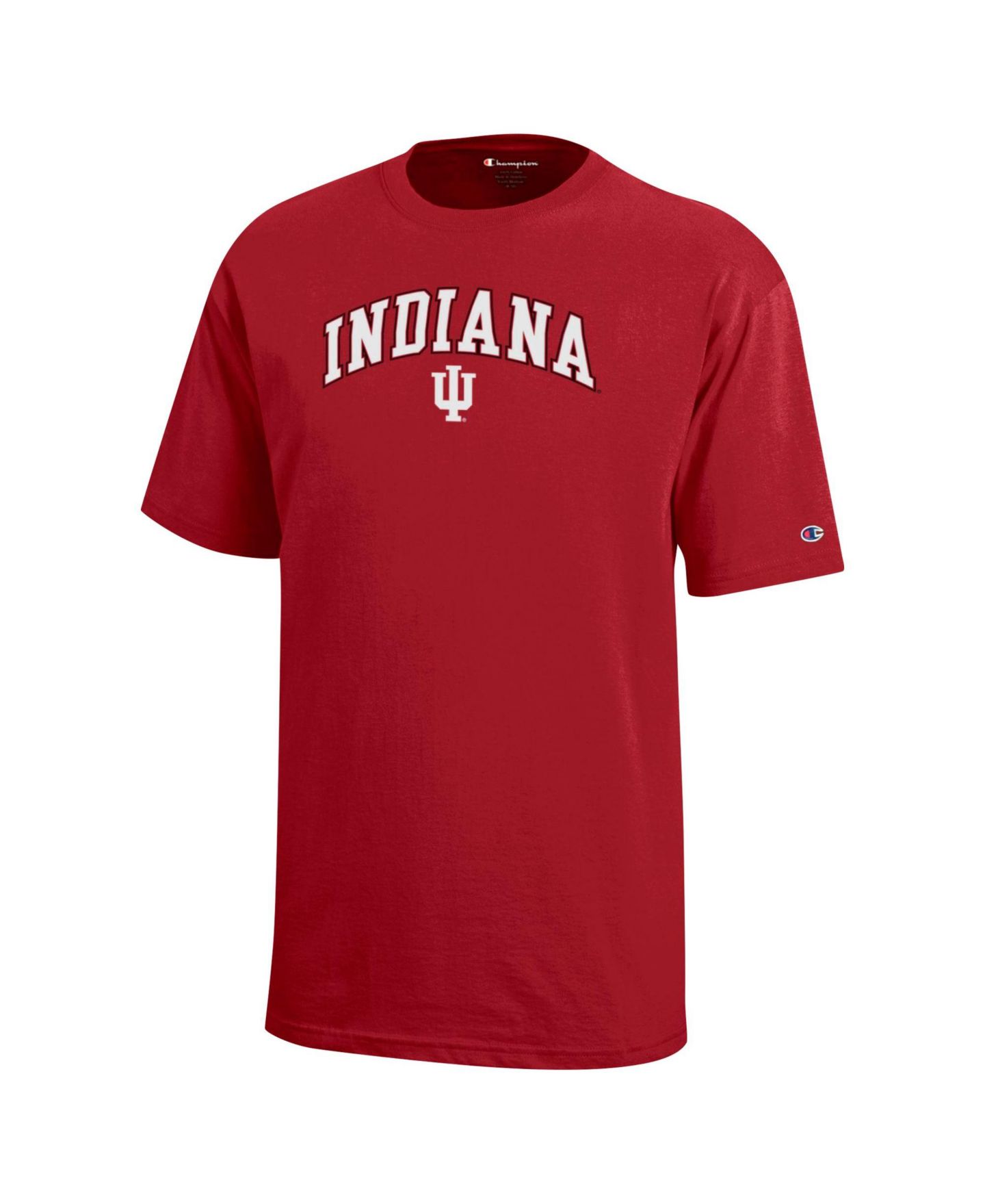 Детская футболка Champion Crimson Indiana Hoosiers Arch Over Logo — фото 2