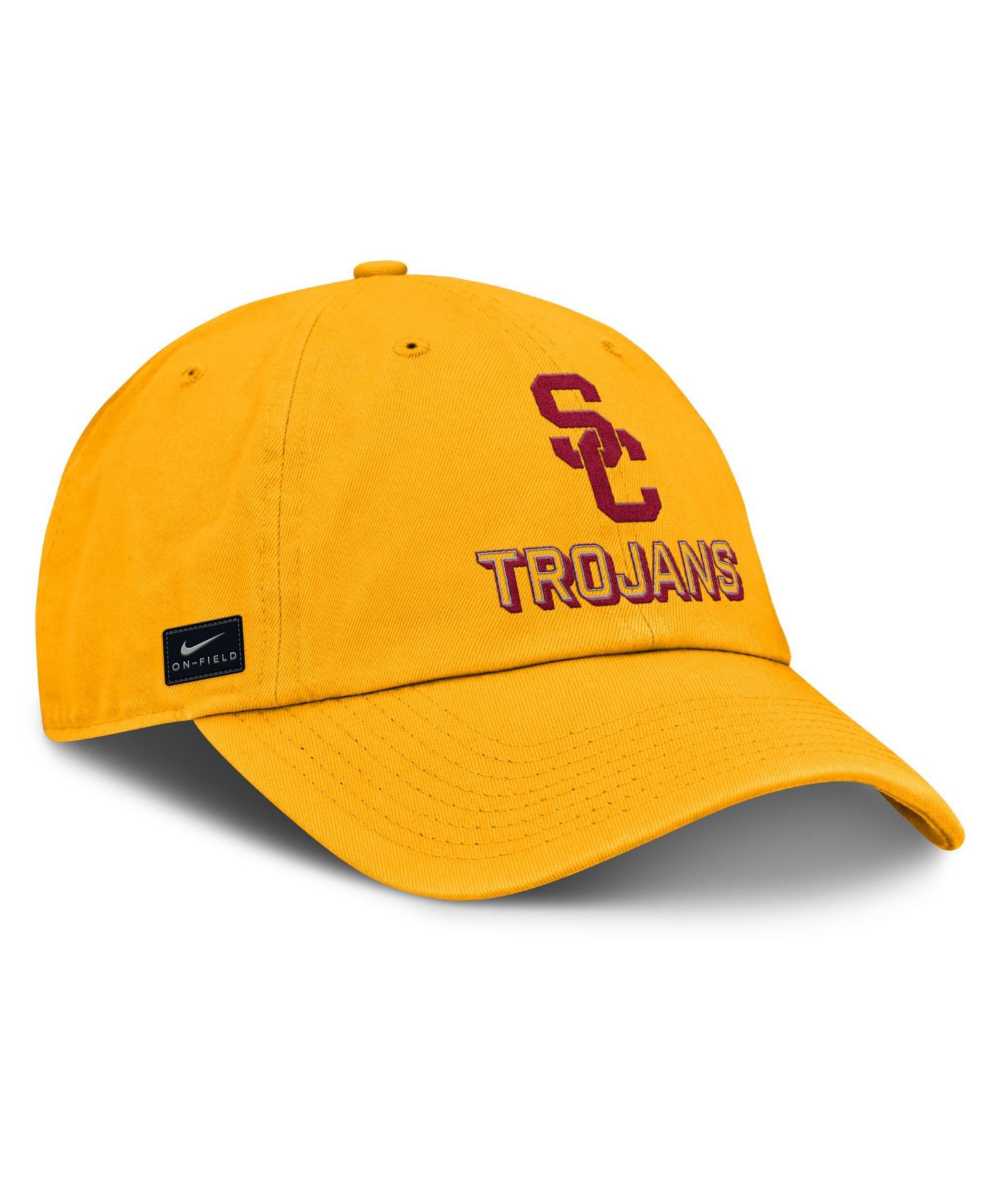 Мужская кепка Nike Gold USC Trojans 2025 On-Field Club Adjustable Hat — фото 3