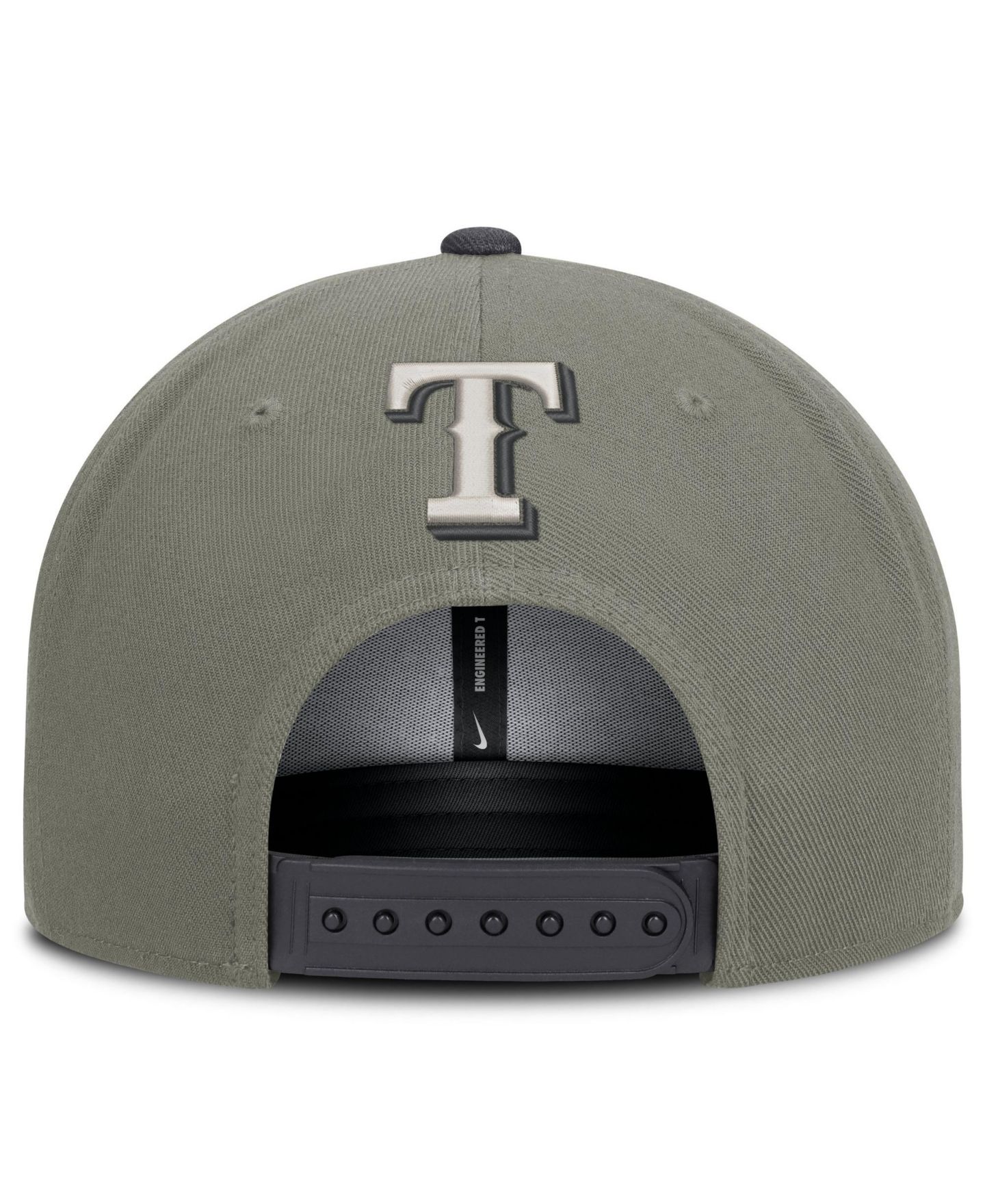Мужская кепка Nike Olive Texas Rangers Pro Dri-FIT snapback Hat — фото 4