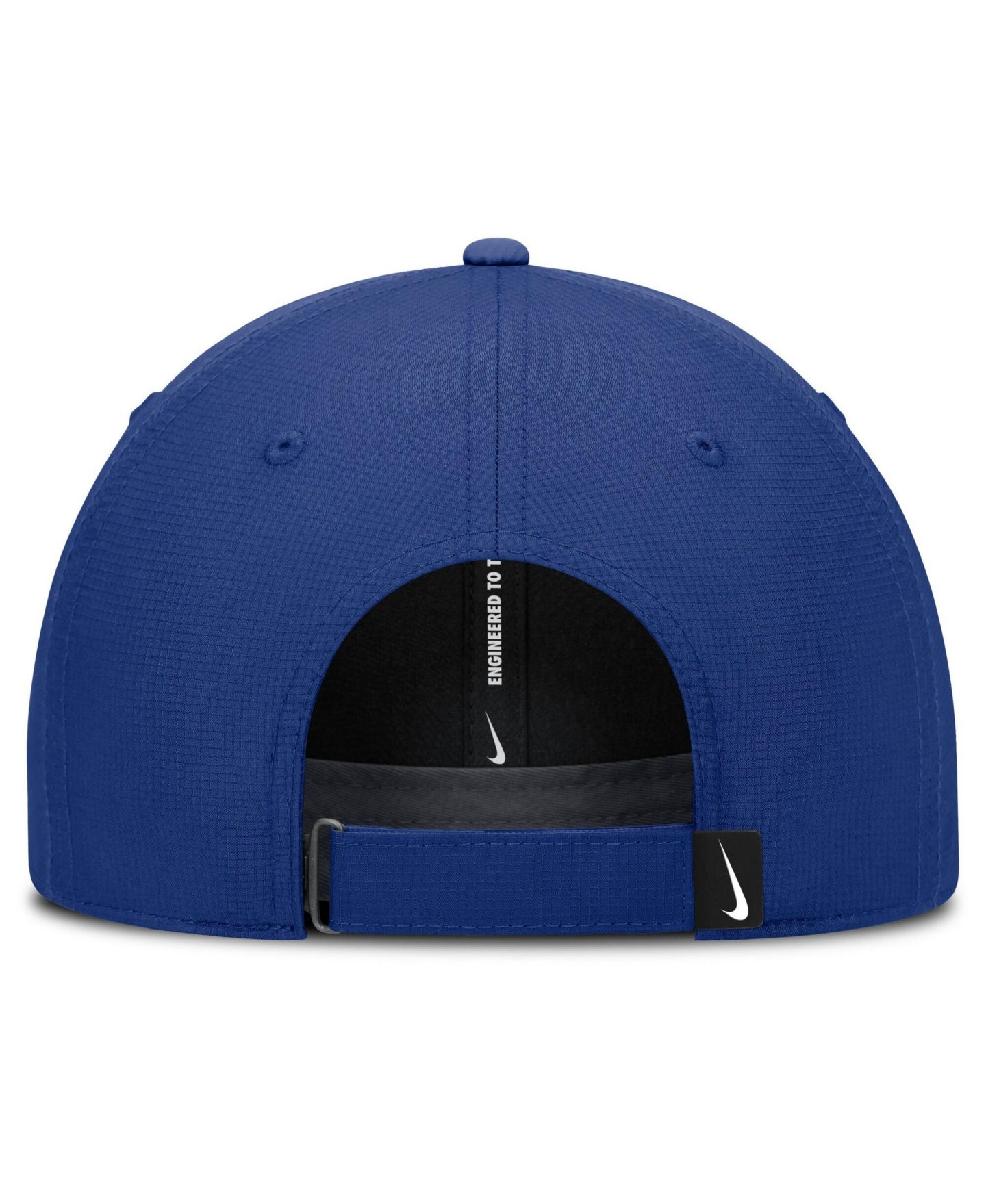 Мужская кепка Nike Royal Kansas City Royals Dri-FIT Club Adjustable Hat — фото 4