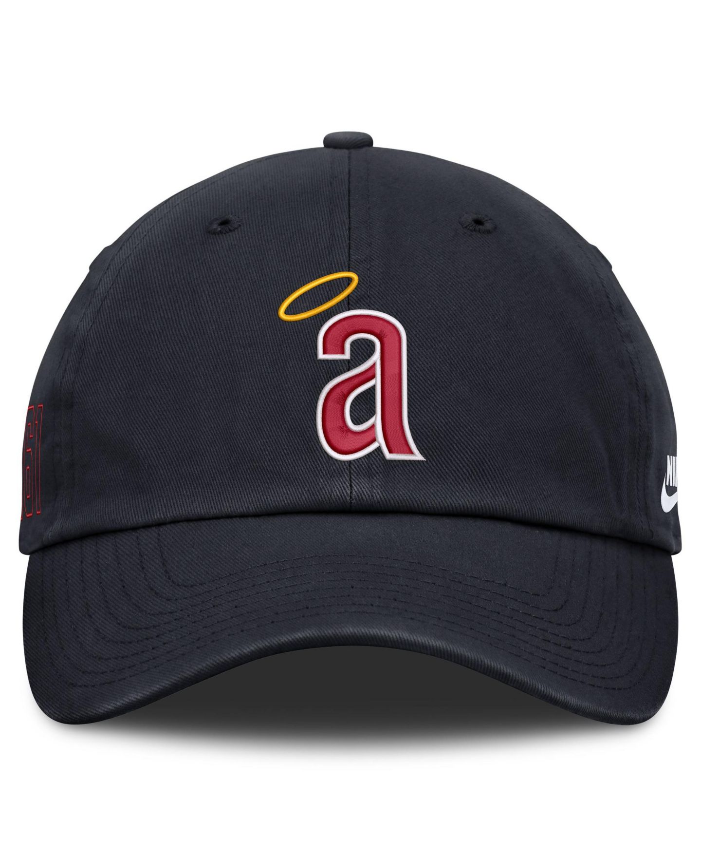 Мужская кепка Nike Navy California Angels Cooperstown Club Adjustable Hat — фото 2