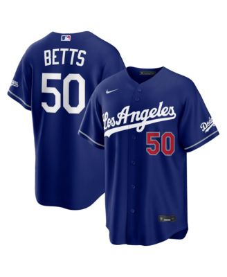 Men's Mookie Betts Royal Los Angeles Dodgers Alternate Stadium Jersey