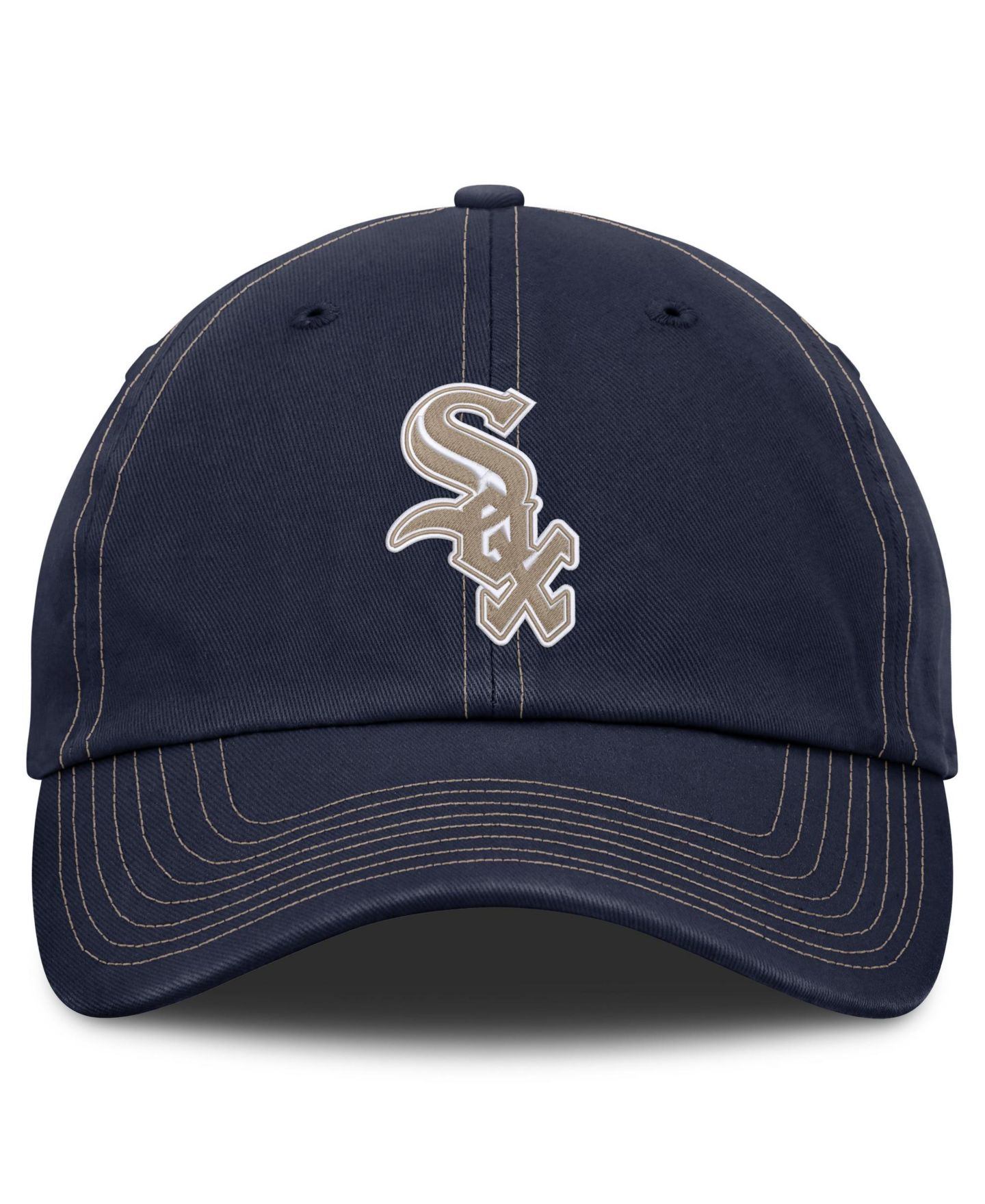 Мужская кепка Nike Navy Chicago White Sox Father's Day Club Adjustable Hat — фото 2