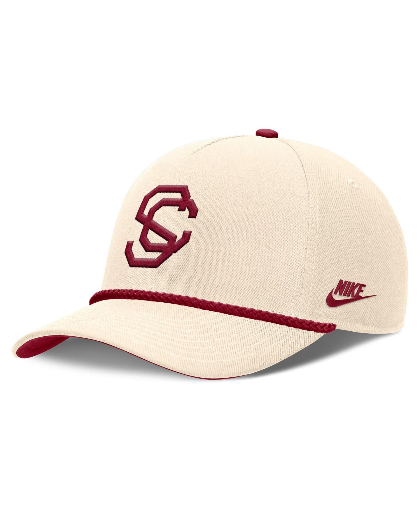 Кепка Nike Natural USC Trojans Legacy Vintage Rope Rise Adjustable Hat — фото 3