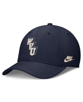 Men's Navy West Virginia Mountaineers Dri-FIT Vintage Rise Swooshflex Flex Hat